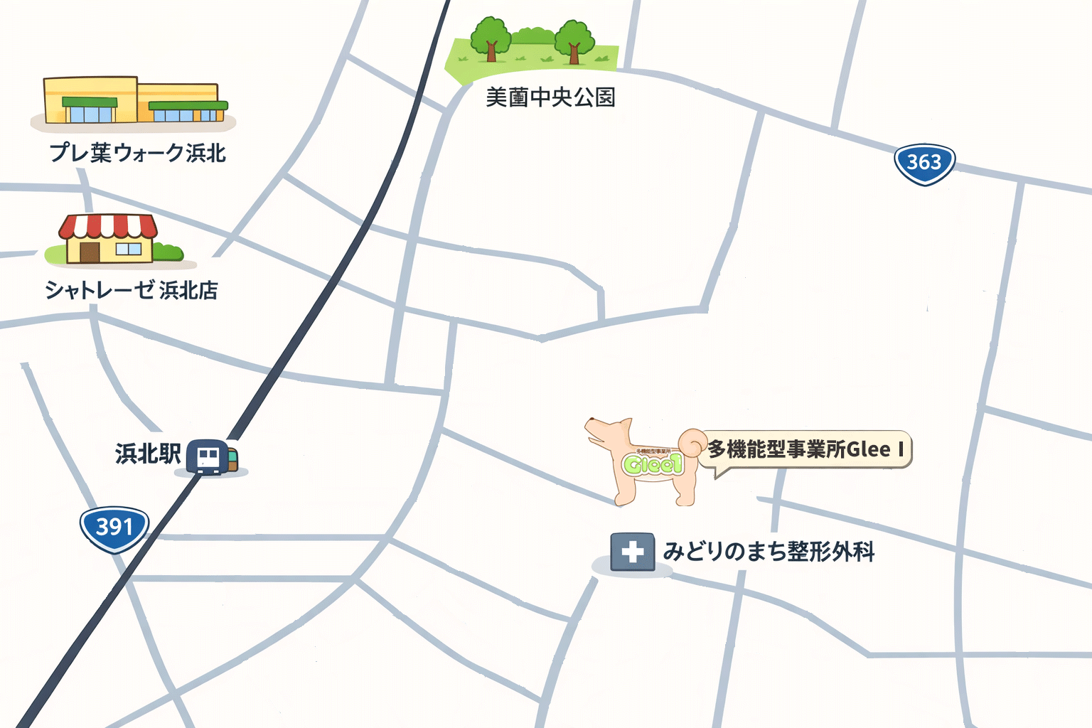 浜松市浜名区横須賀684-1 周辺地図